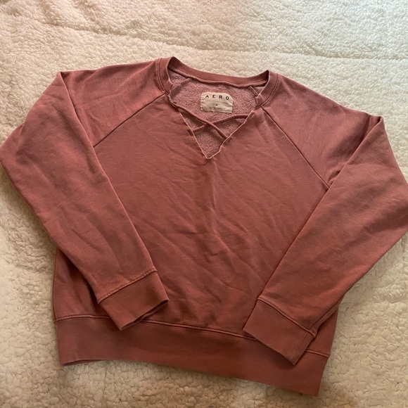 Aeropostale Sweaters - Distressed Crew Neck